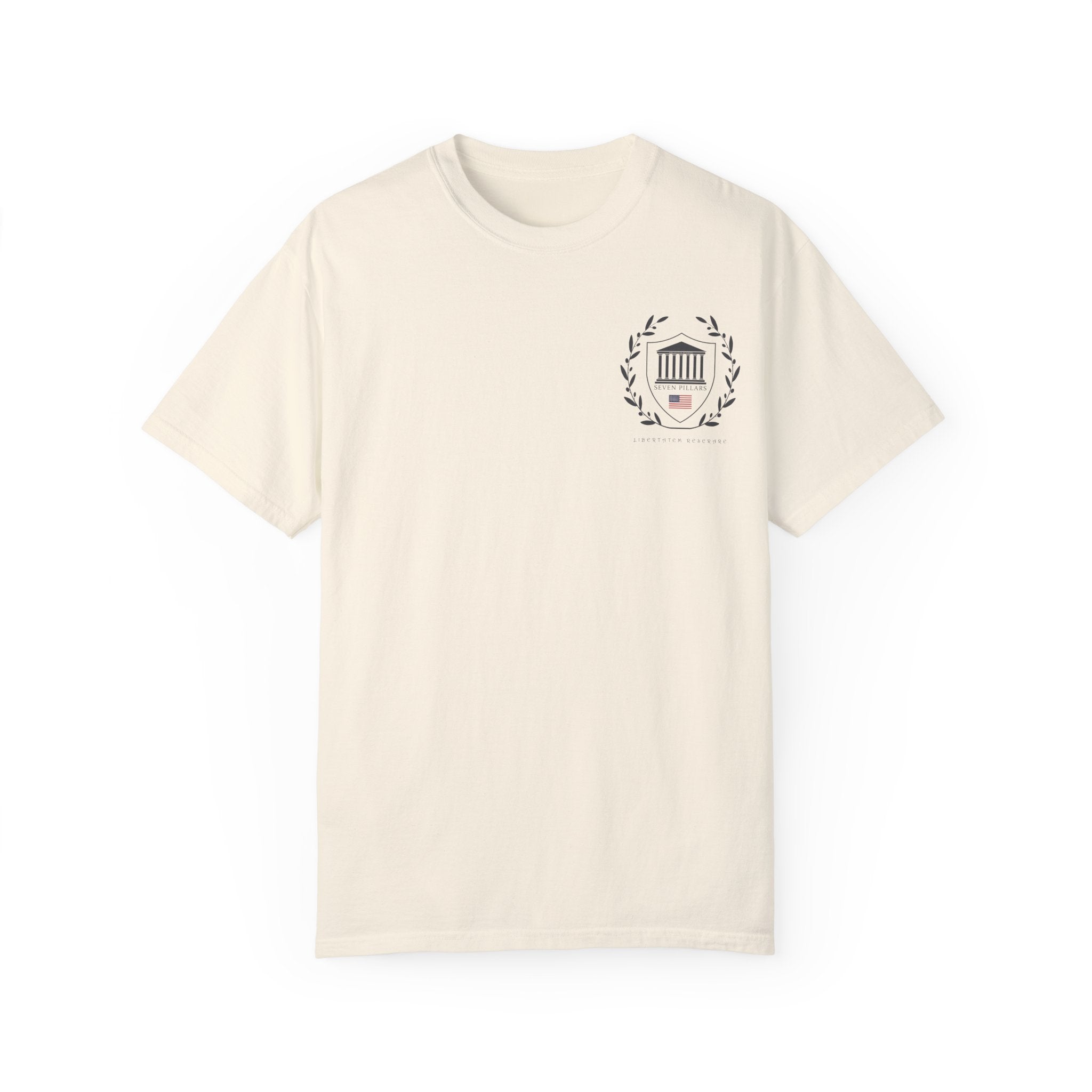 Cool T-Shirt Seven Pillars Unisex Garment-Dyed