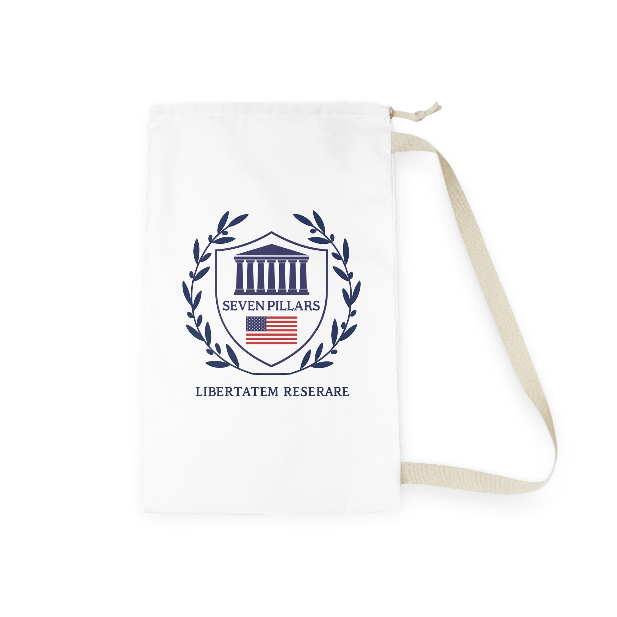 Stylish Laundry Bag with Seven Pillars Design, Eco-friendly Storage, Home Organization, College Dorm Essentials, Gift for Students, [...]