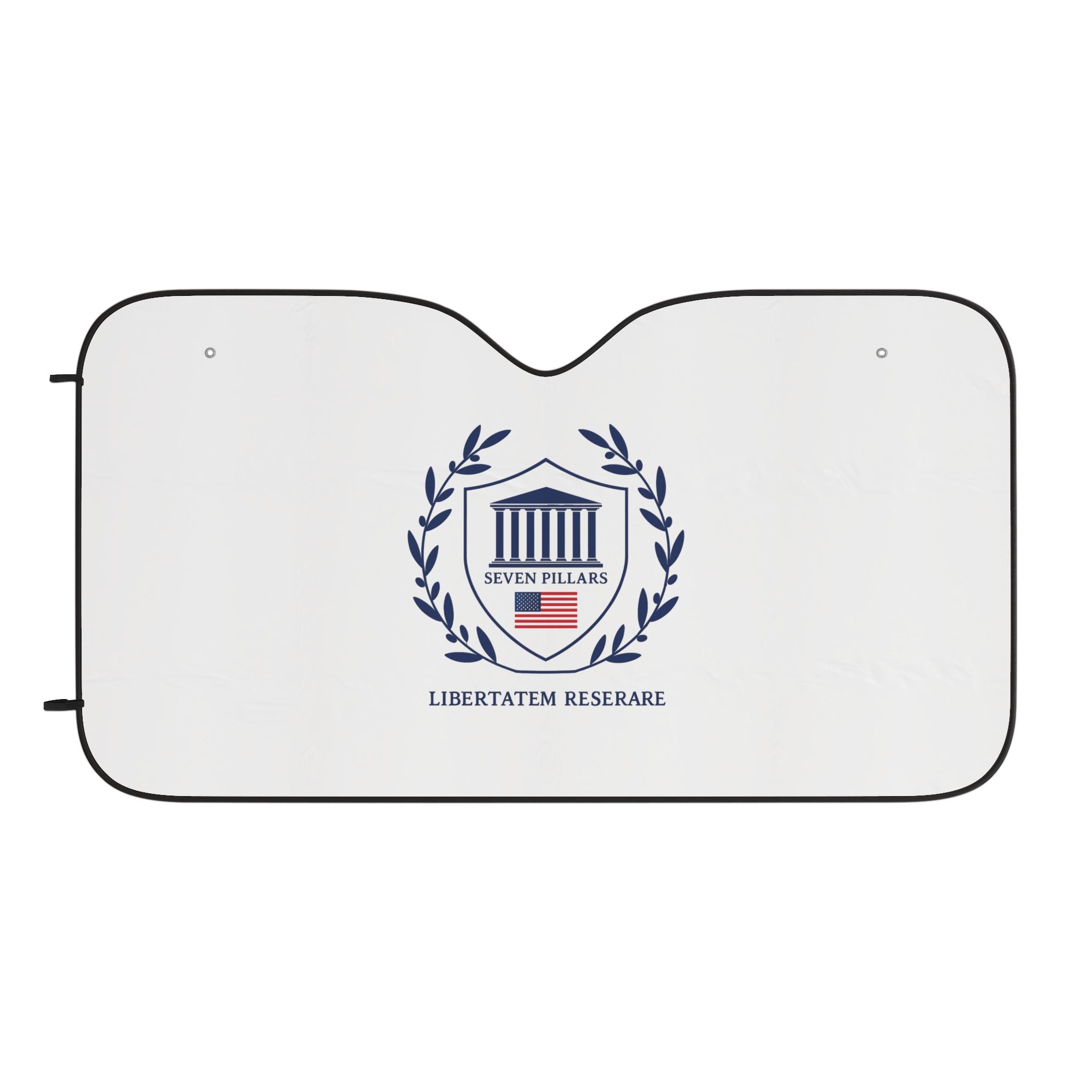 Stylish Car Sun Shades with 'Seven Pillars' Design - UV Protection & Custom Fit