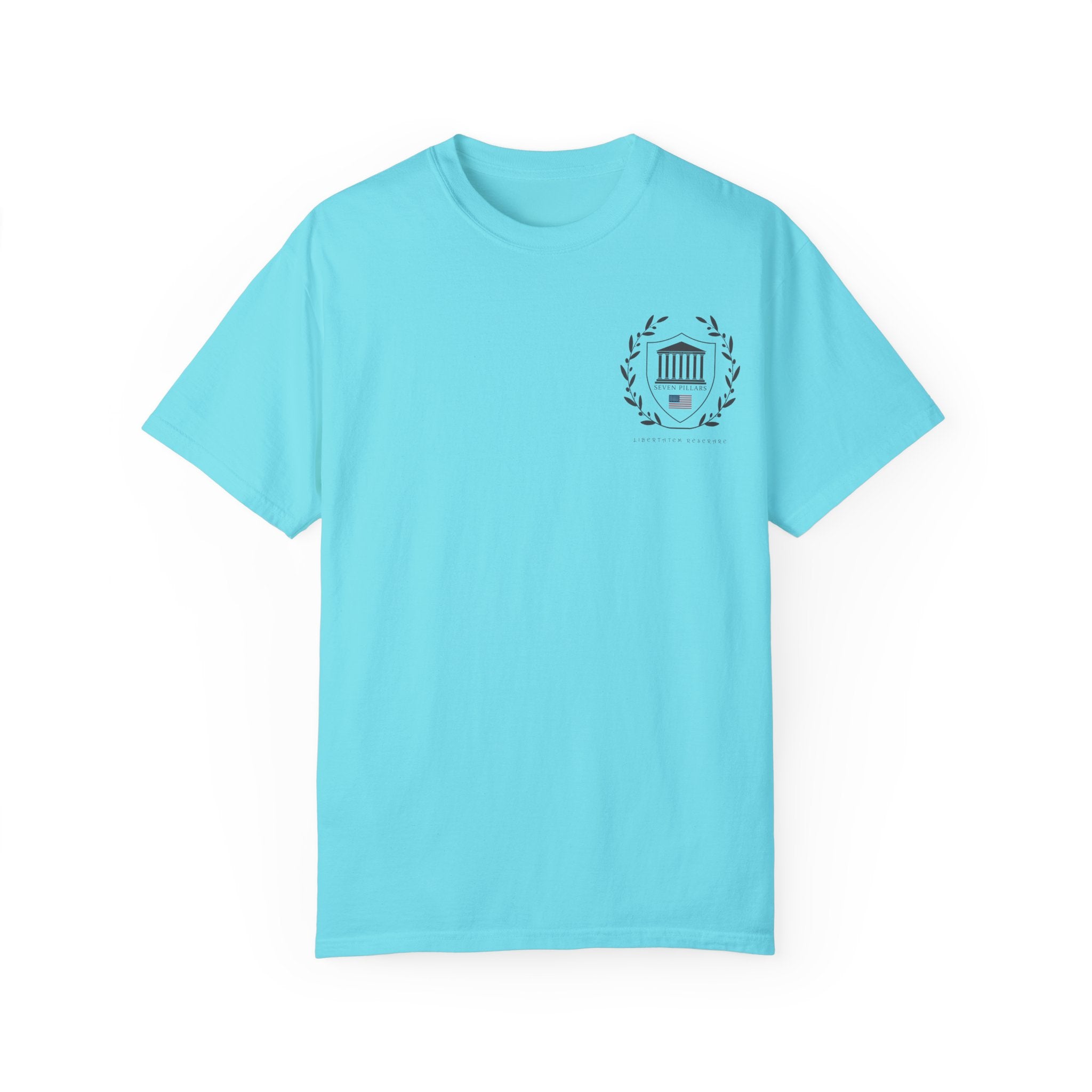 Cool T-Shirt Seven Pillars Unisex Garment-Dyed