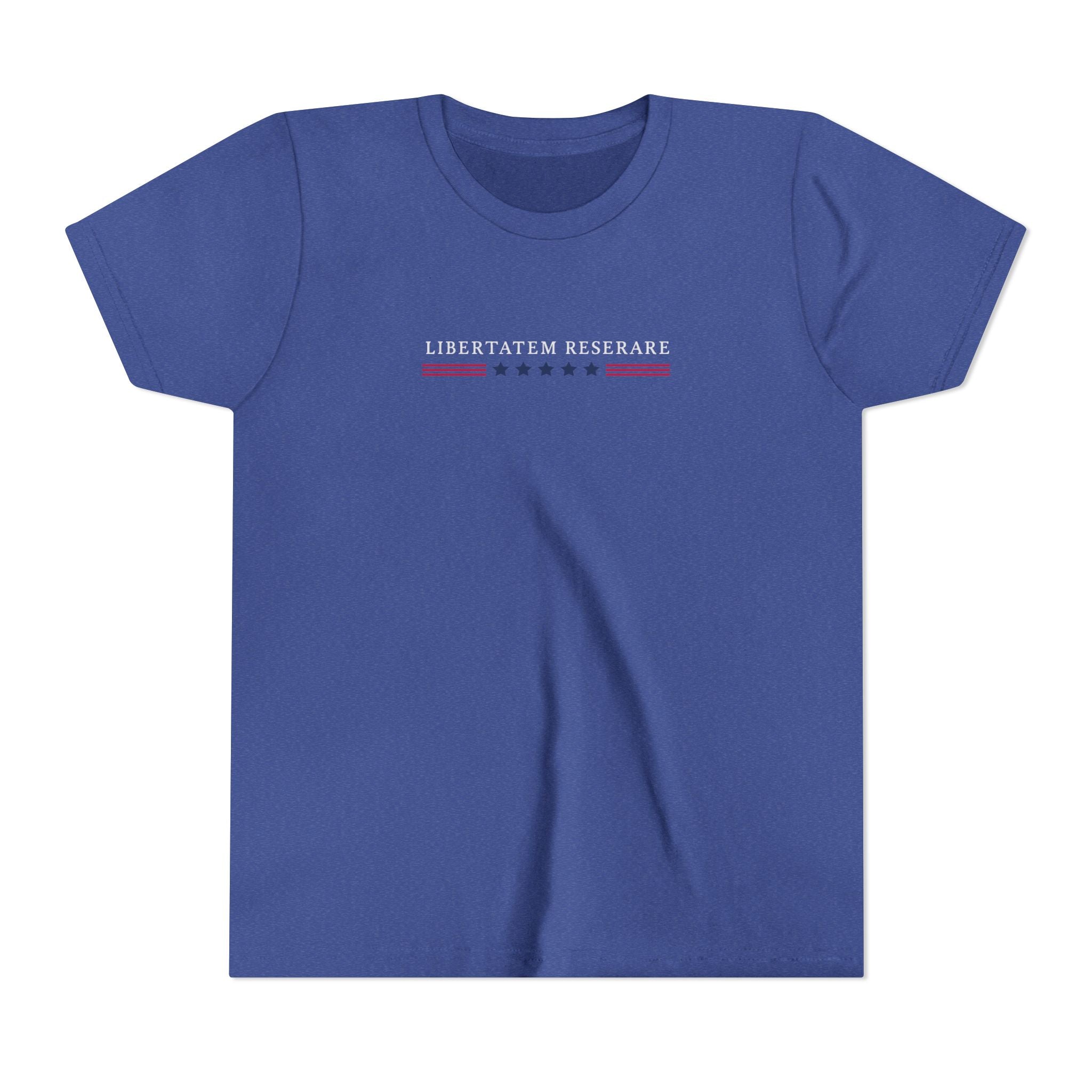 Youth Short Sleeve Tee - Stars & Stripes Patriotic Shirt for Kids