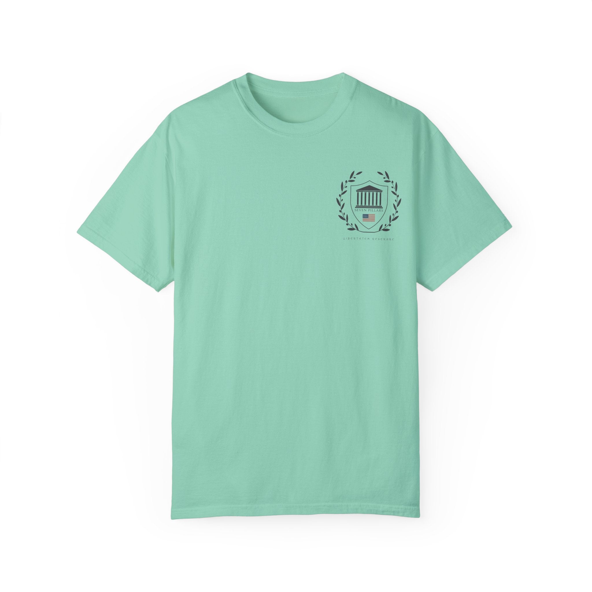 Cool T-Shirt Seven Pillars Unisex Garment-Dyed