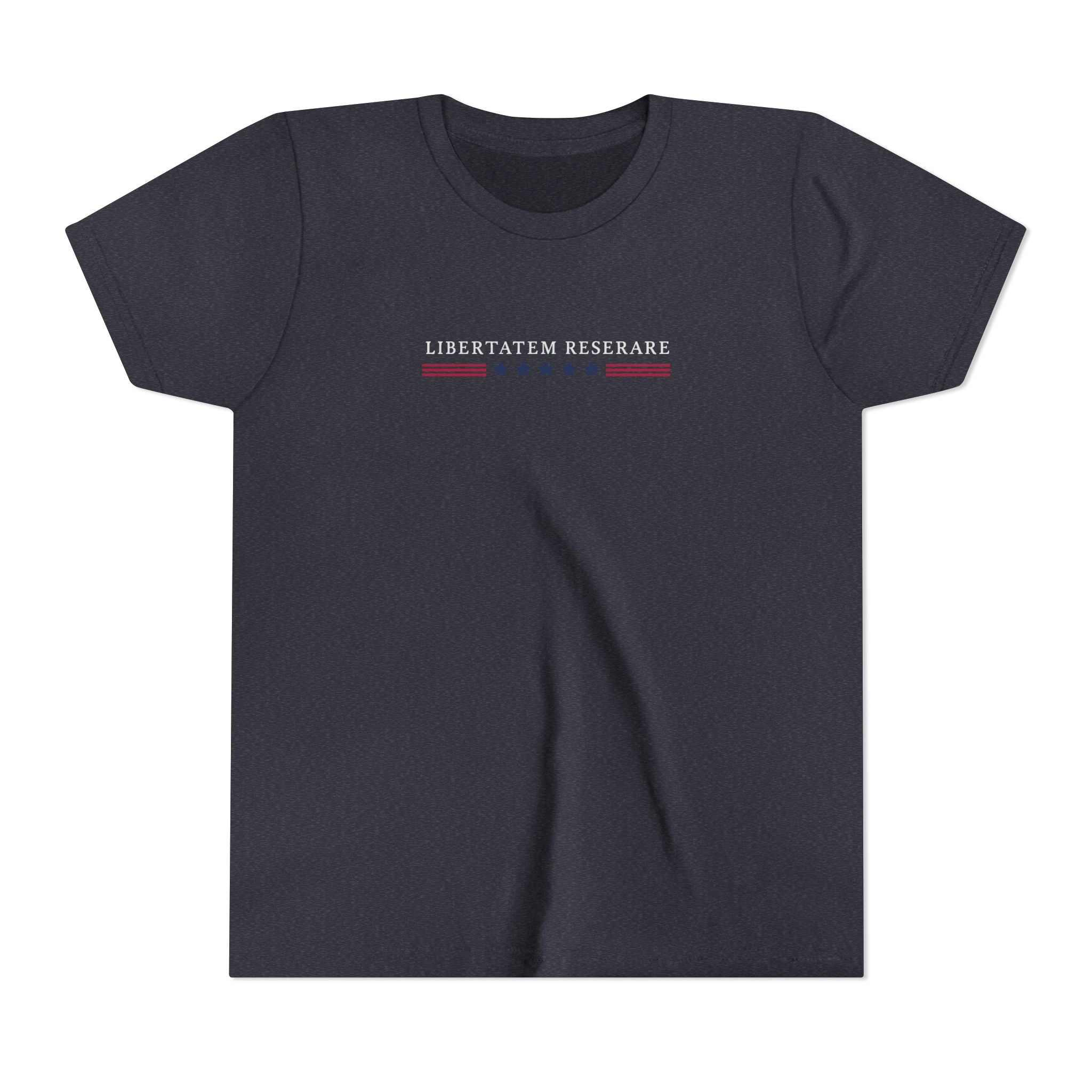 Youth Short Sleeve Tee - Stars & Stripes Patriotic Shirt for Kids
