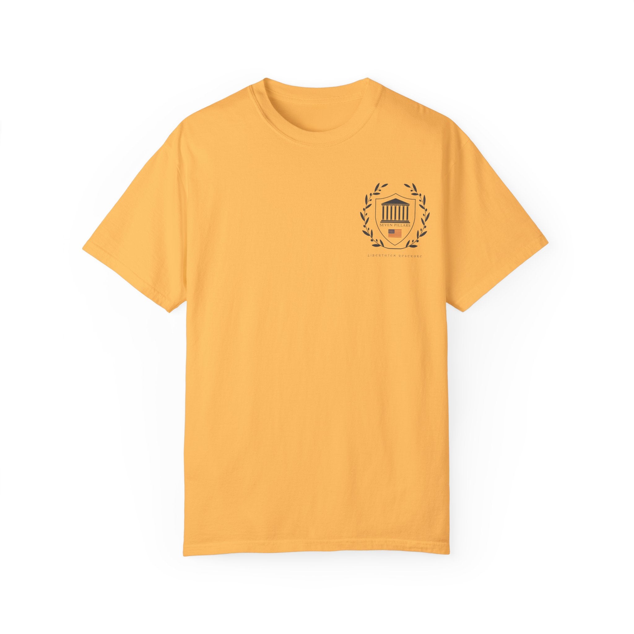Cool T-Shirt Seven Pillars Unisex Garment-Dyed