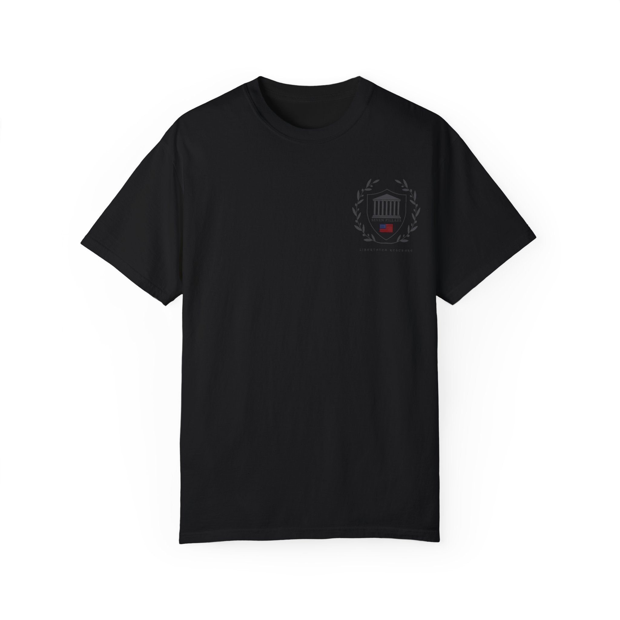 Cool T-Shirt Seven Pillars Unisex Garment-Dyed