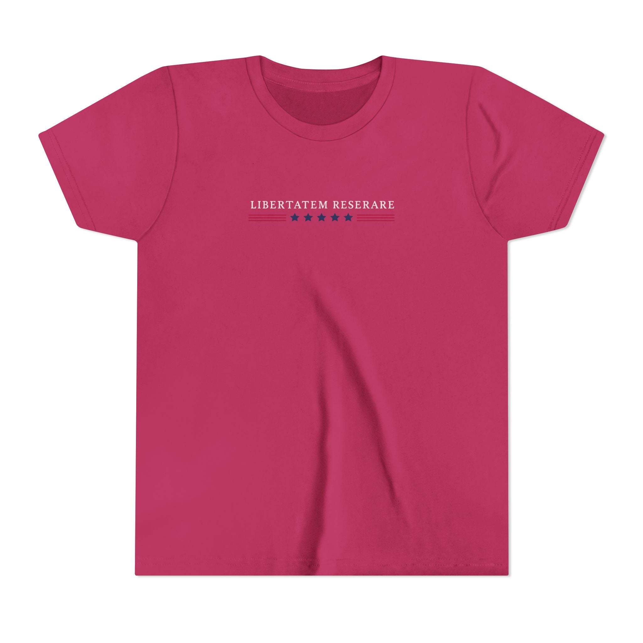 Youth Short Sleeve Tee - Stars & Stripes Patriotic Shirt for Kids