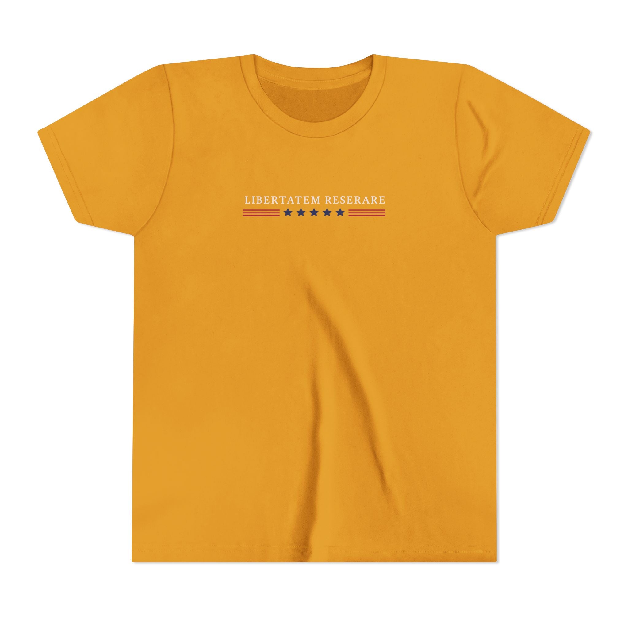 Youth Short Sleeve Tee - Stars & Stripes Patriotic Shirt for Kids