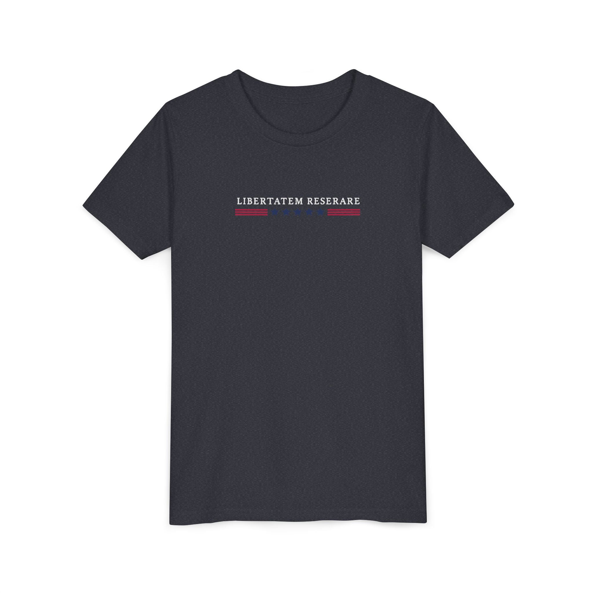 Youth Short Sleeve Tee - Stars & Stripes Patriotic Shirt for Kids