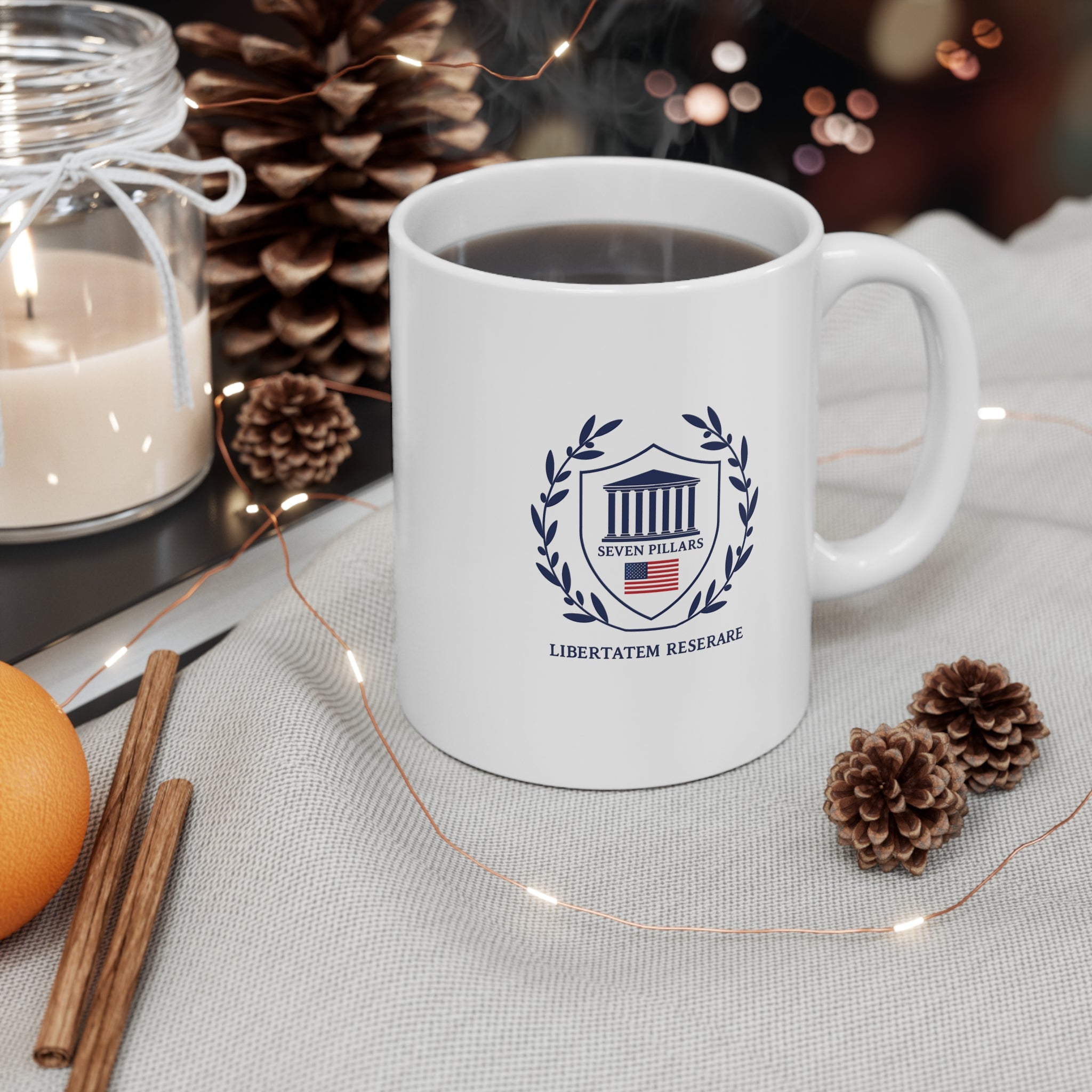 Patriotic 11oz Mug-Libertatem Reserare