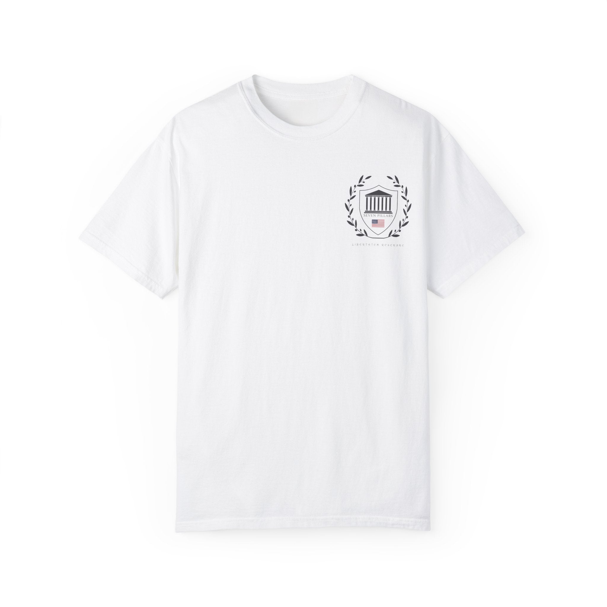 Cool T-Shirt Seven Pillars Unisex Garment-Dyed