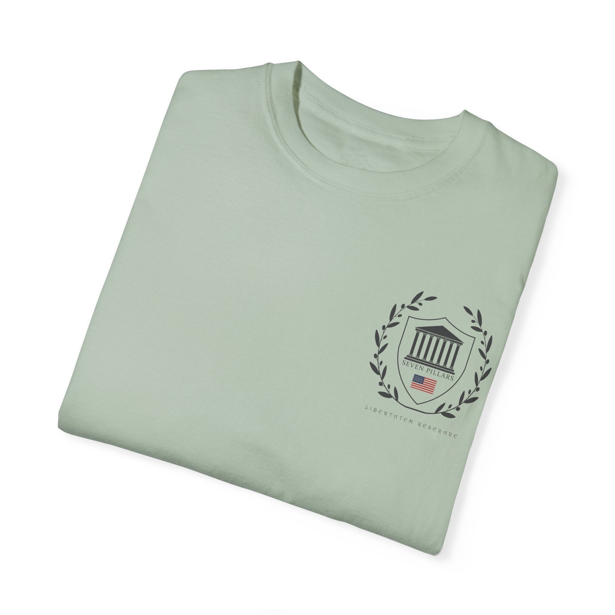 Cool T-Shirt Seven Pillars Unisex Garment-Dyed