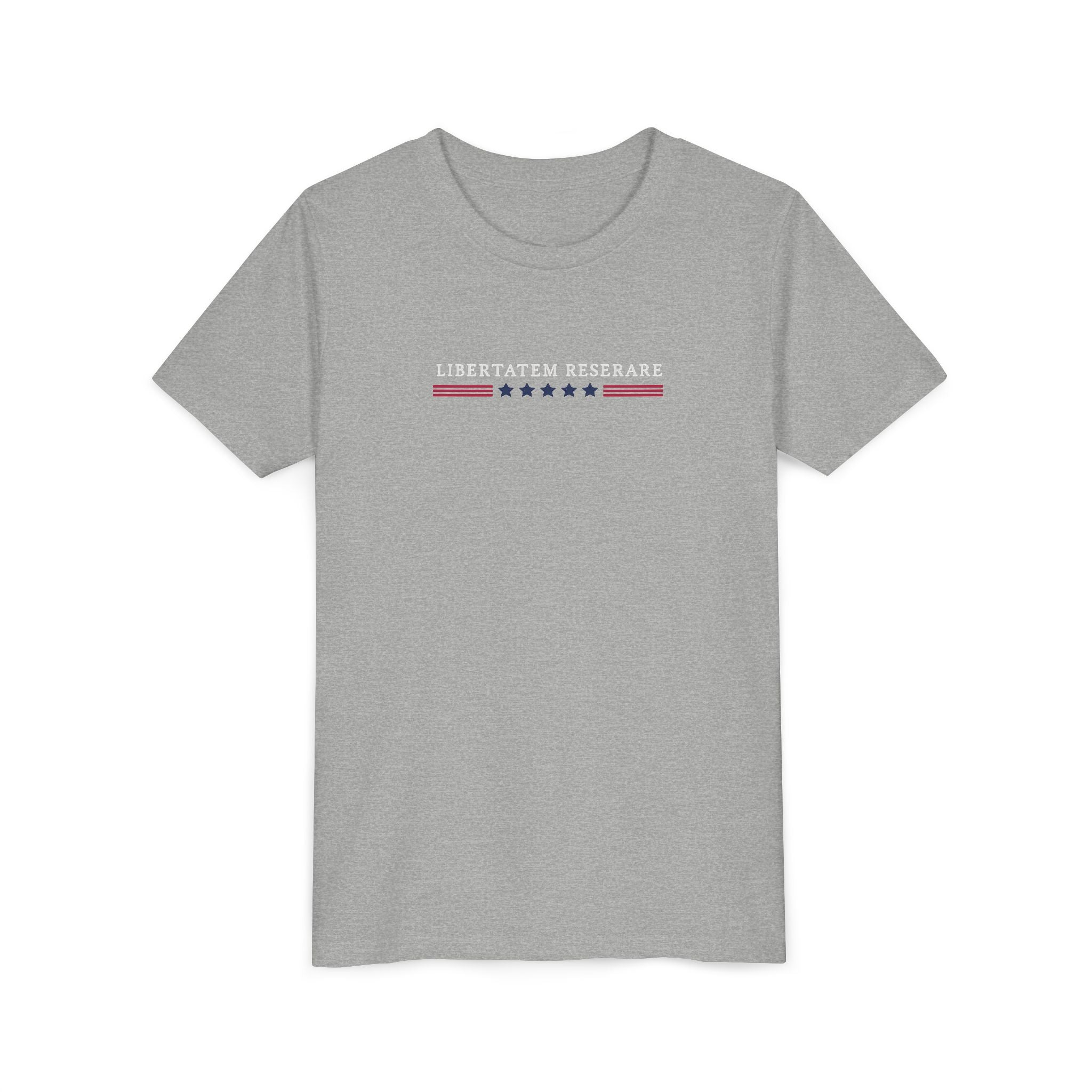 Youth Short Sleeve Tee - Stars & Stripes Patriotic Shirt for Kids