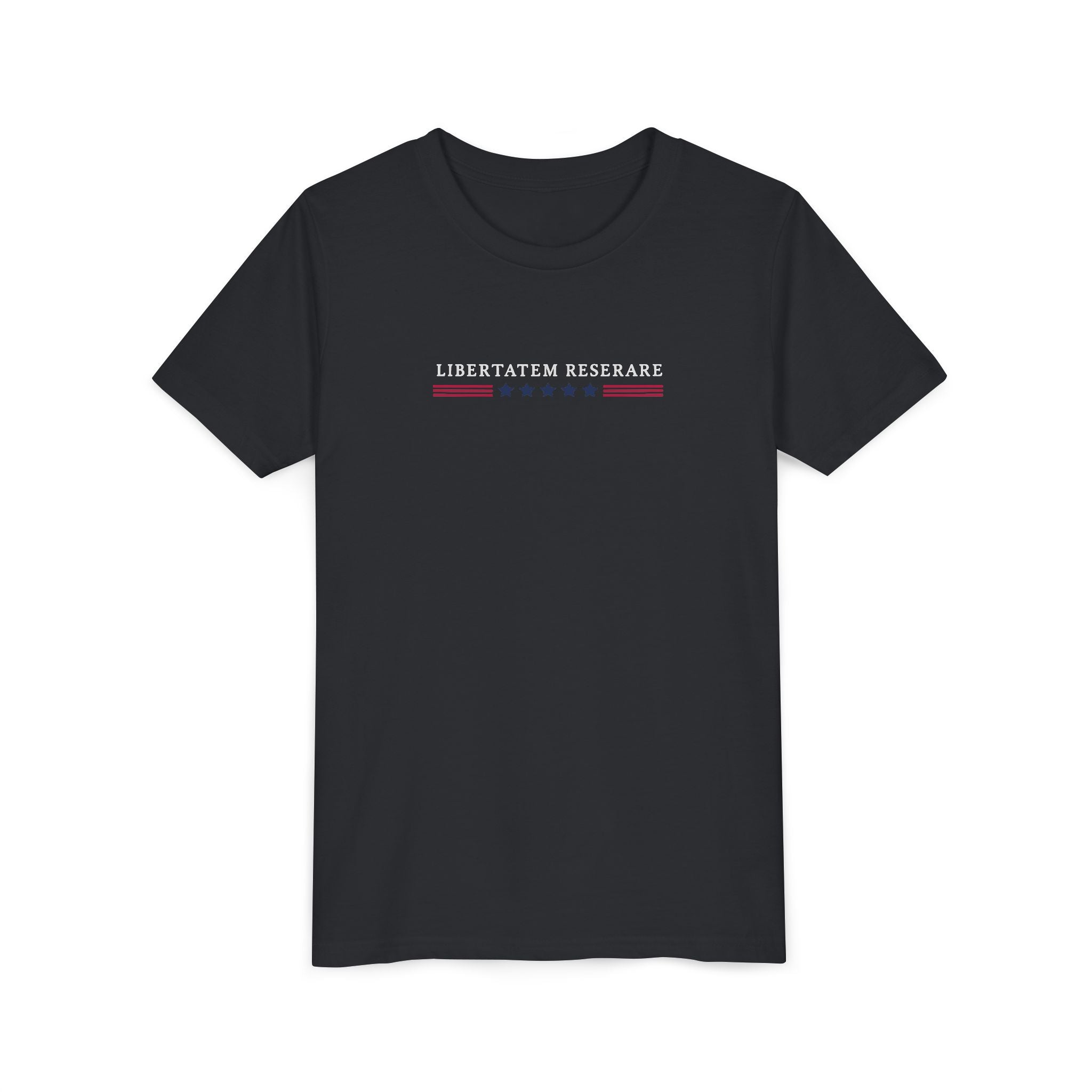 Youth Short Sleeve Tee - Stars & Stripes Patriotic Shirt for Kids