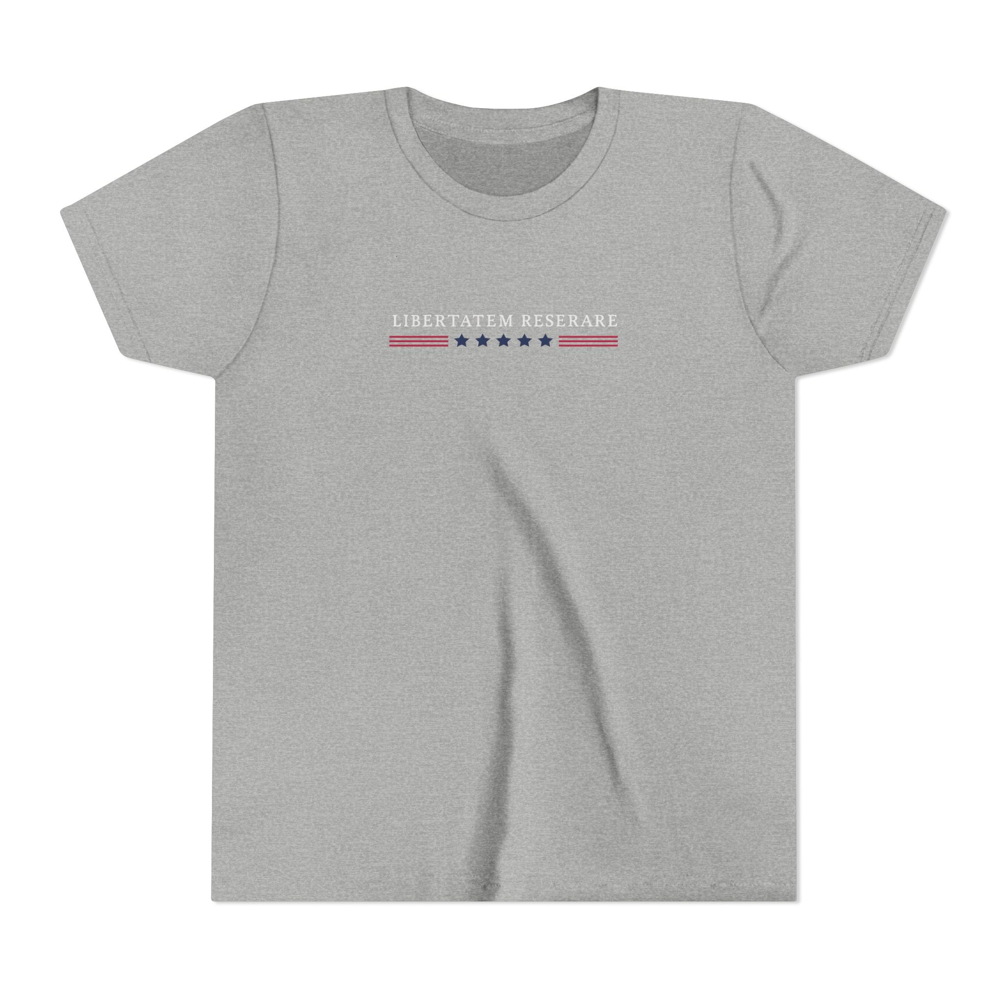 Youth Short Sleeve Tee - Stars & Stripes Patriotic Shirt for Kids