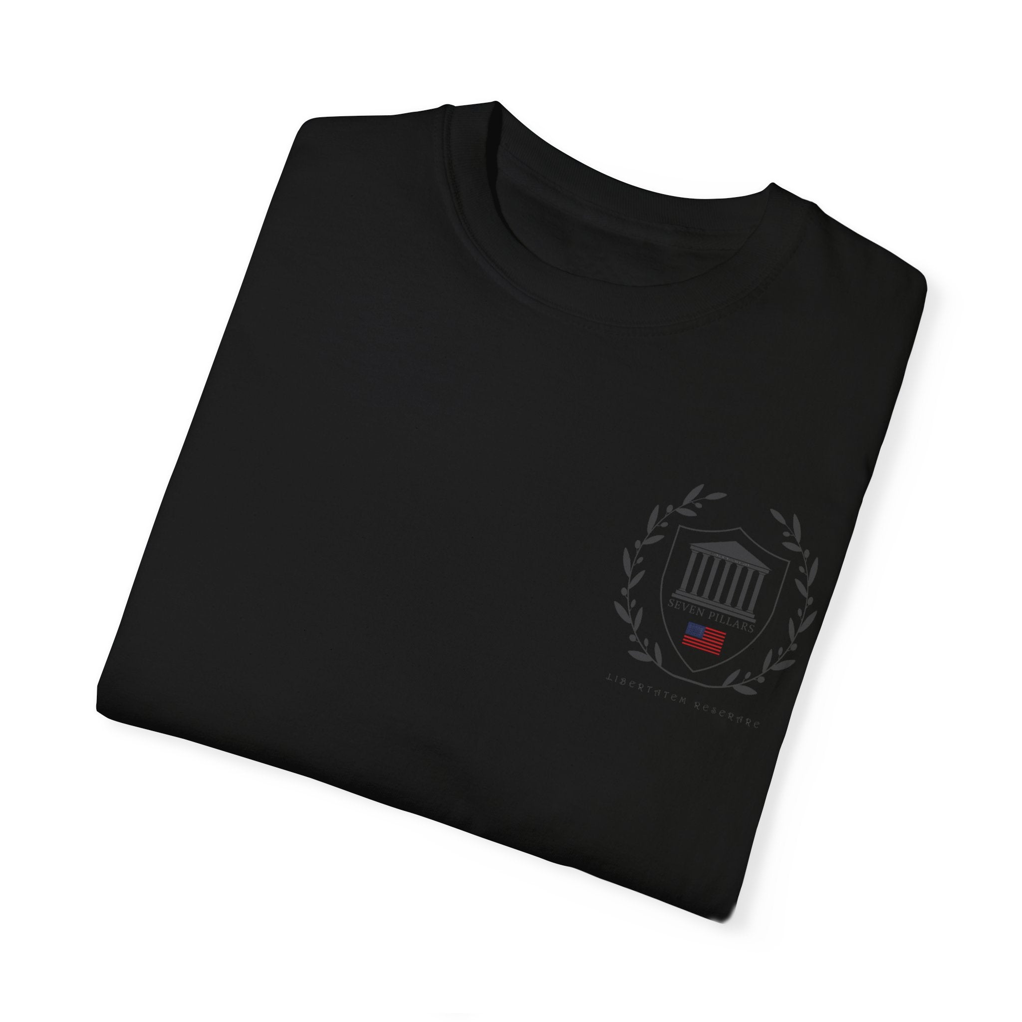 Cool T-Shirt Seven Pillars Unisex Garment-Dyed