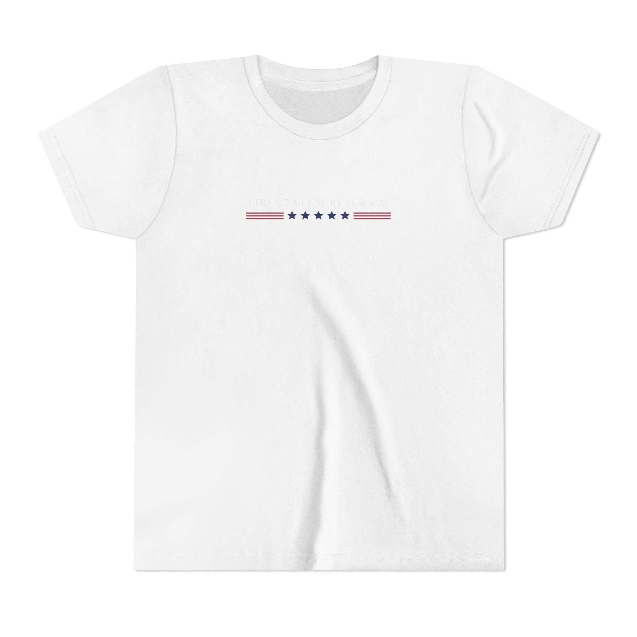 Youth Short Sleeve Tee - Stars & Stripes Patriotic Shirt for Kids