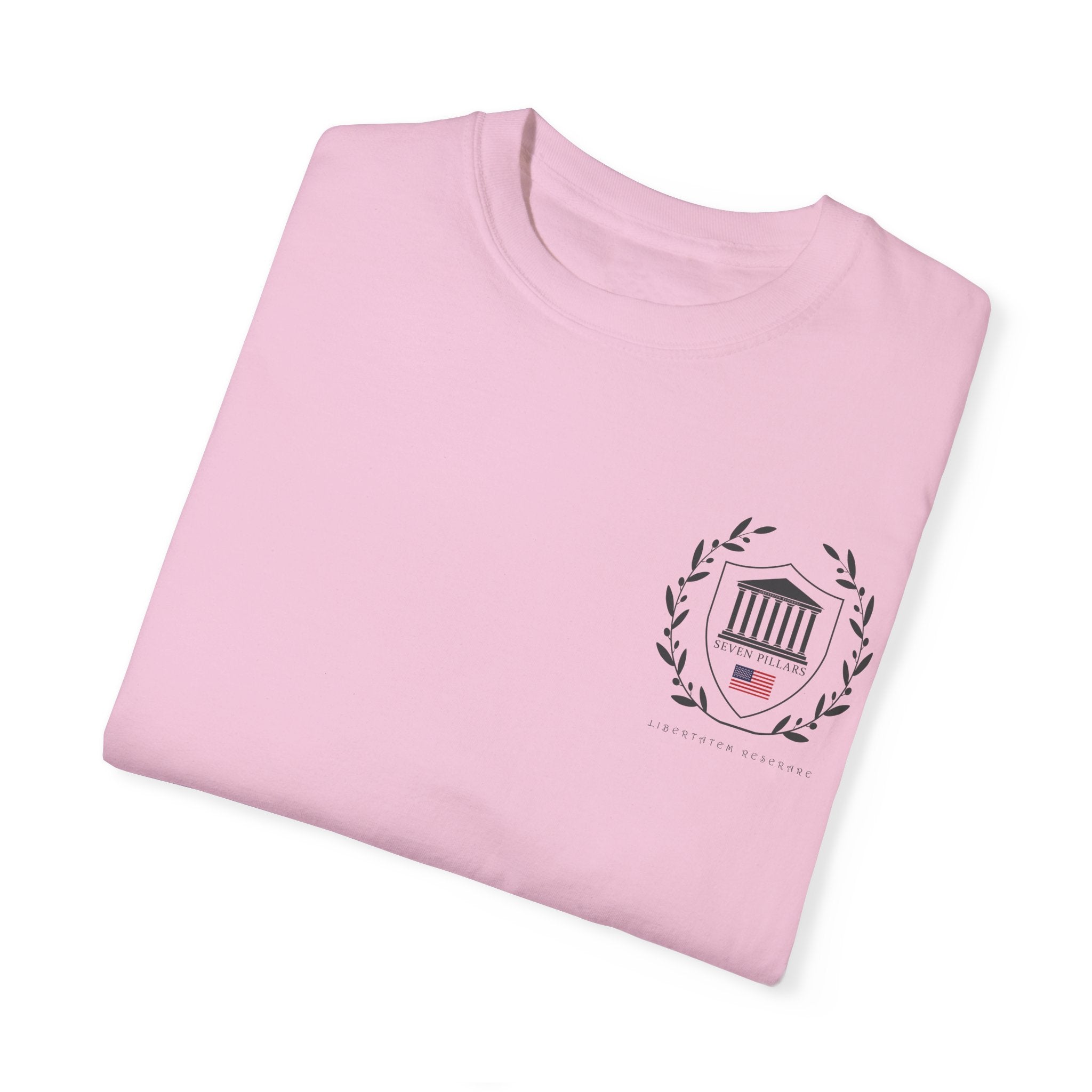 Cool T-Shirt Seven Pillars Unisex Garment-Dyed