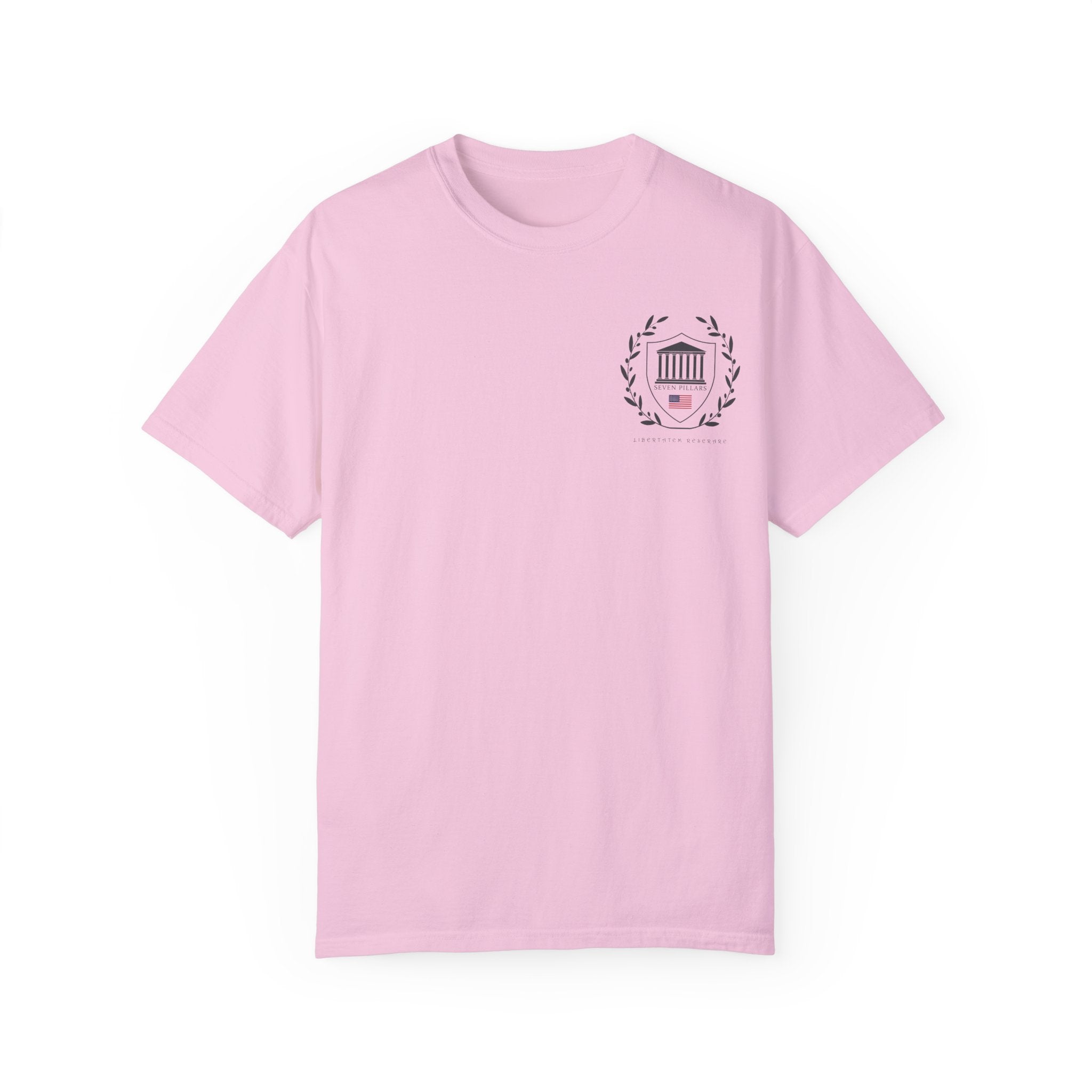 Cool T-Shirt Seven Pillars Unisex Garment-Dyed