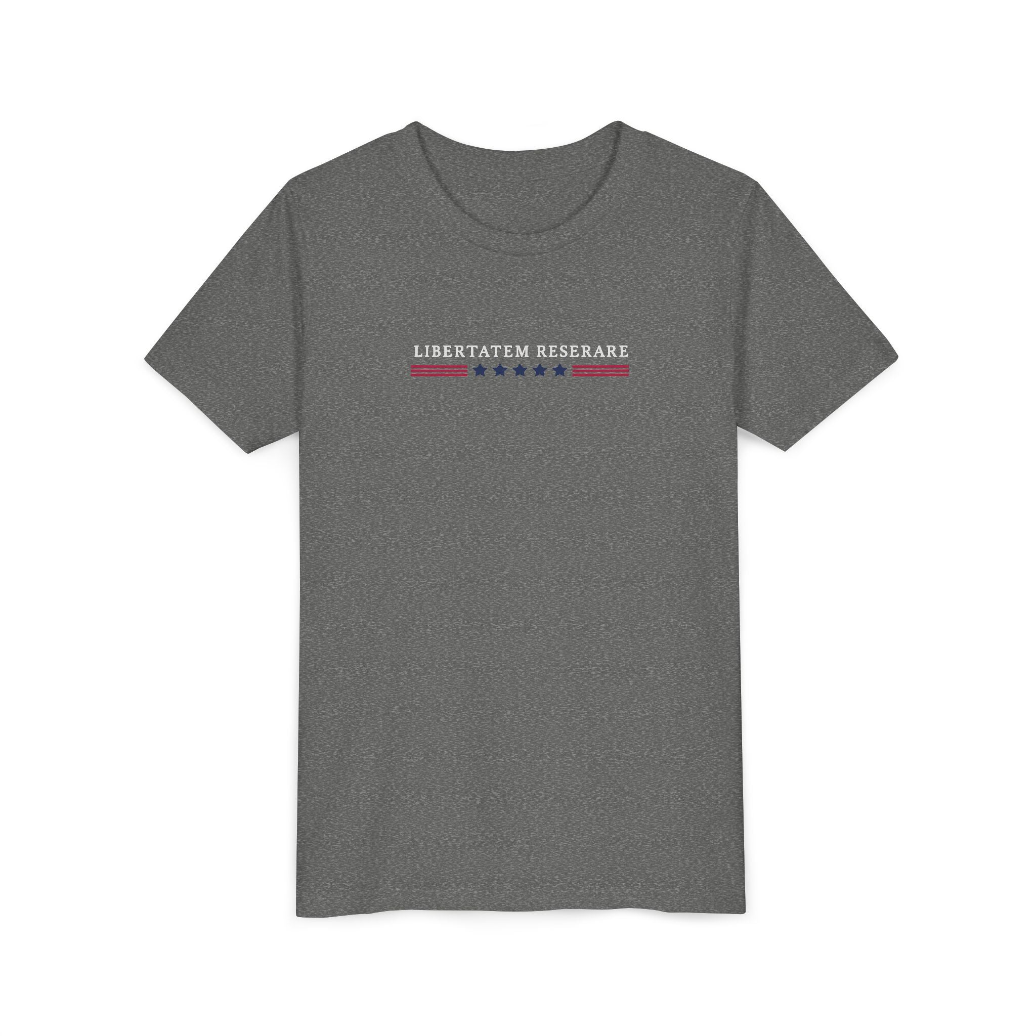 Youth Short Sleeve Tee - Stars & Stripes Patriotic Shirt for Kids
