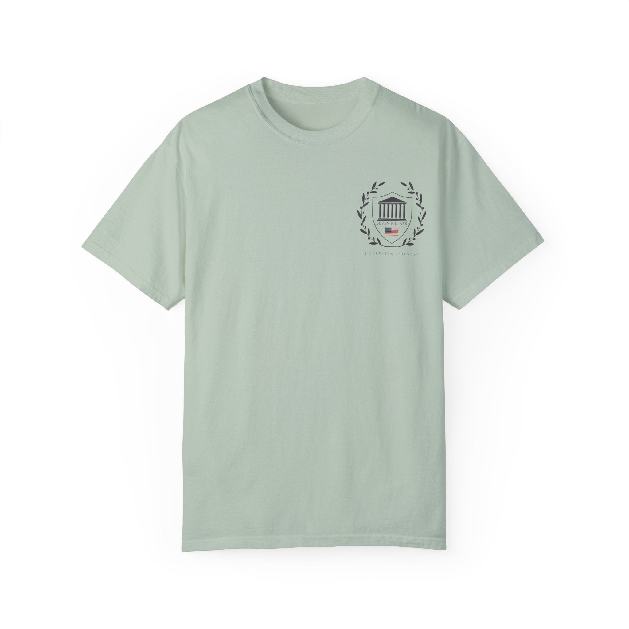 Cool T-Shirt Seven Pillars Unisex Garment-Dyed