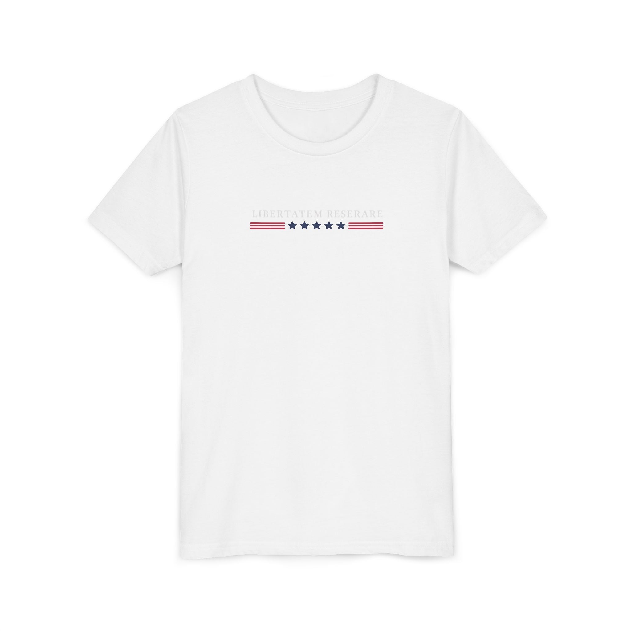 Youth Short Sleeve Tee - Stars & Stripes Patriotic Shirt for Kids