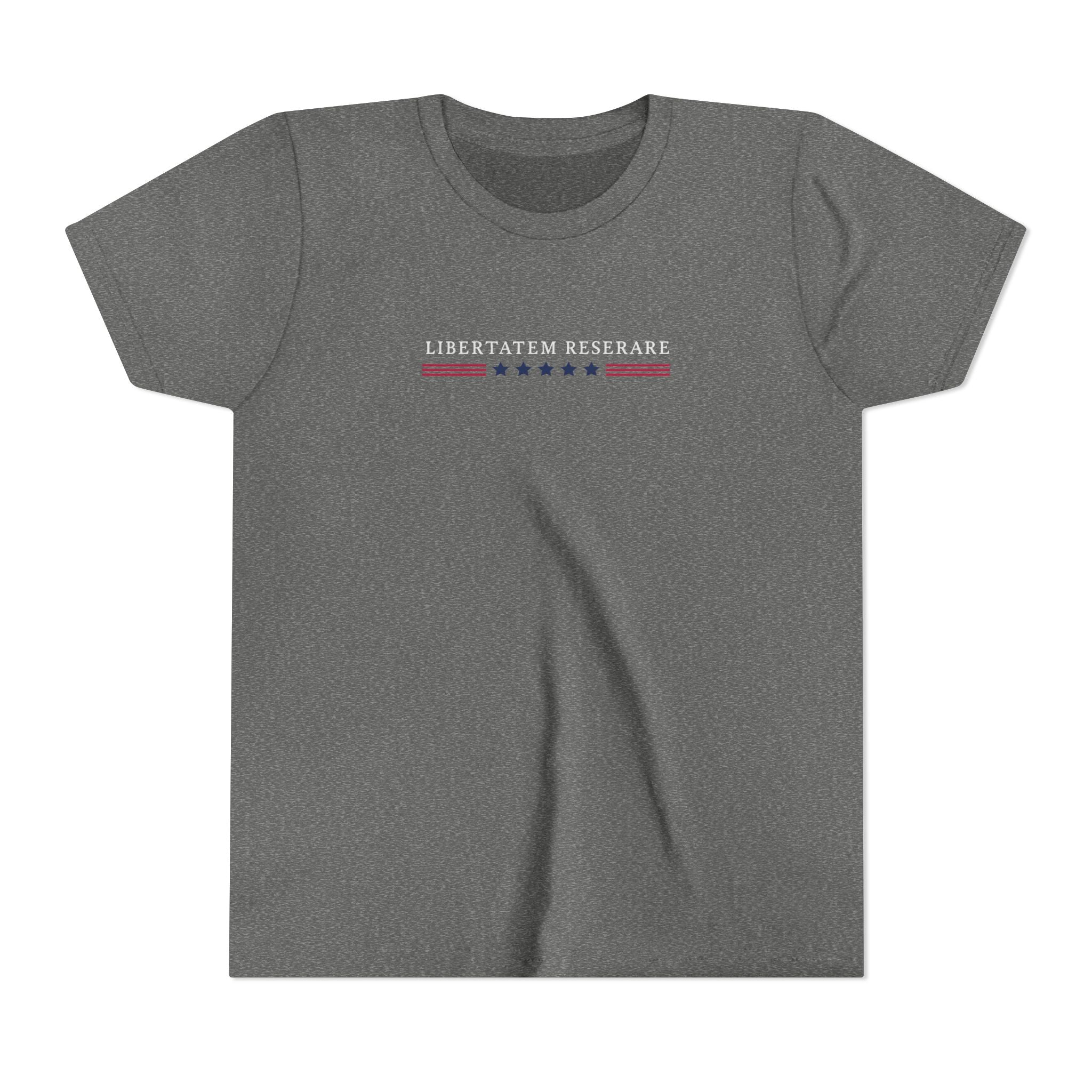 Youth Short Sleeve Tee - Stars & Stripes Patriotic Shirt for Kids
