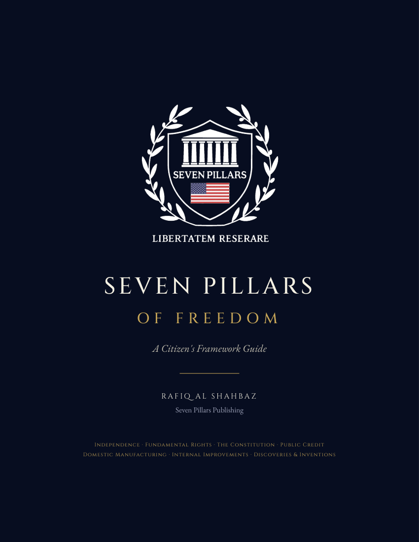 Cover of Seven Pillars of Freedom: A Citizen's Framework Guide
